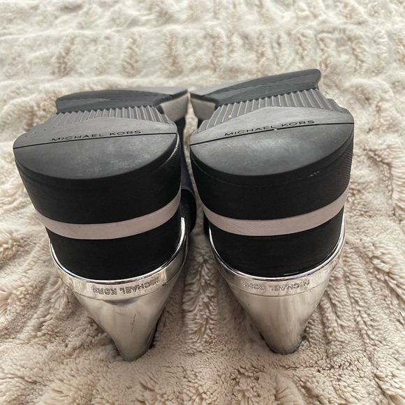 MICHAEL Michael Kors Felix Slip-On Wedge Trainers. - Picture 8 of 13
